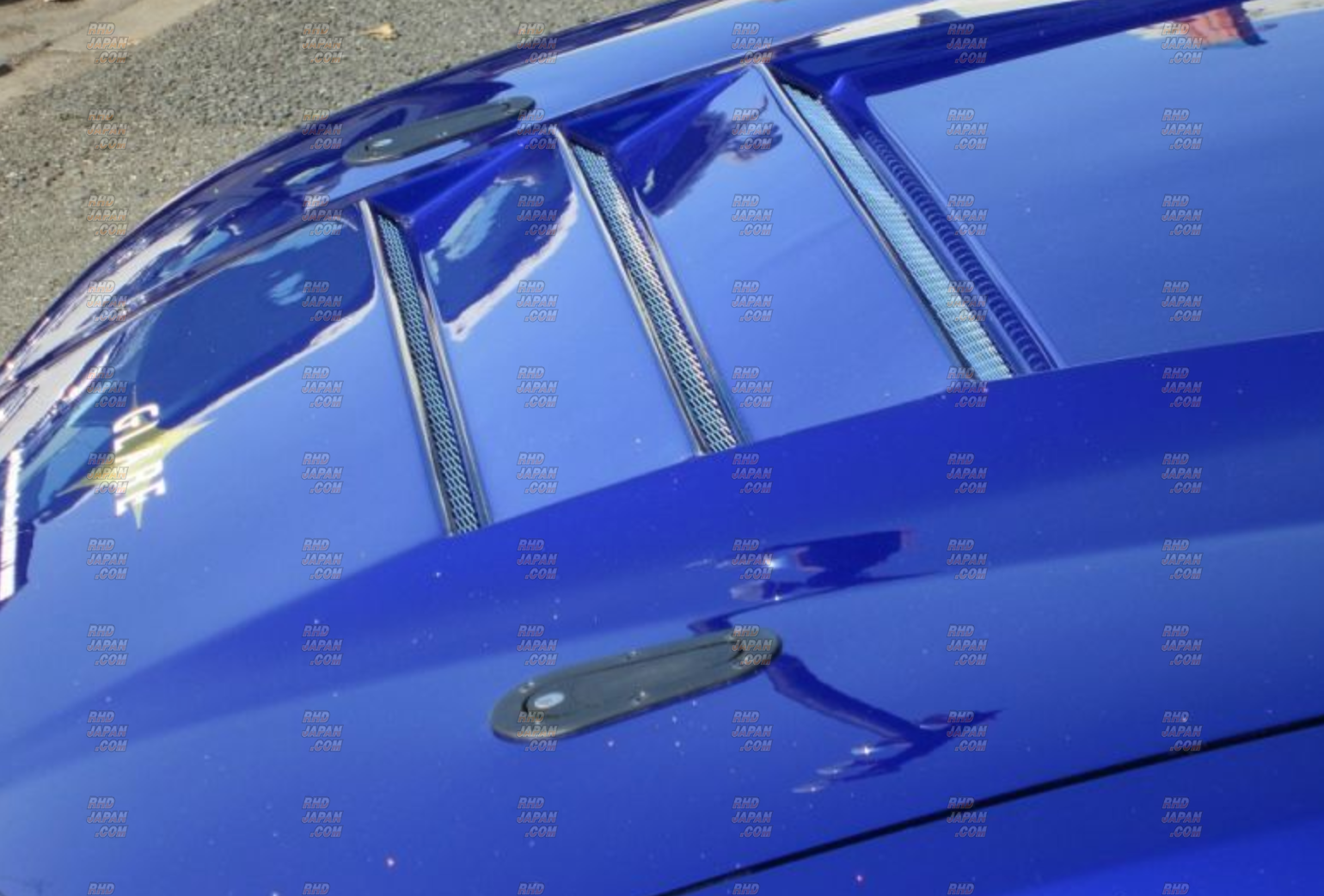 Car Modify Wonder Glare Aero Bonnet Vented Hood Carbon Fiber